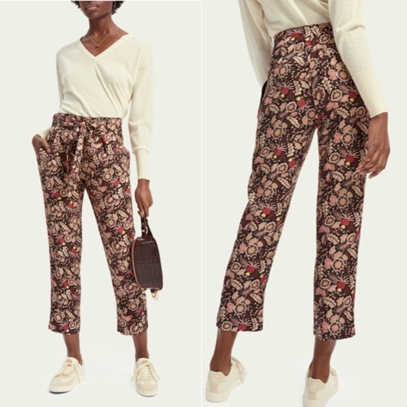 Scotch & Soda Elke Jacquard Trousers - Picture 3 of 7